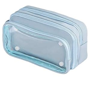 MTG Metro Toys & Gift Big Capacity Pencil Case with 3 Compartments with ...