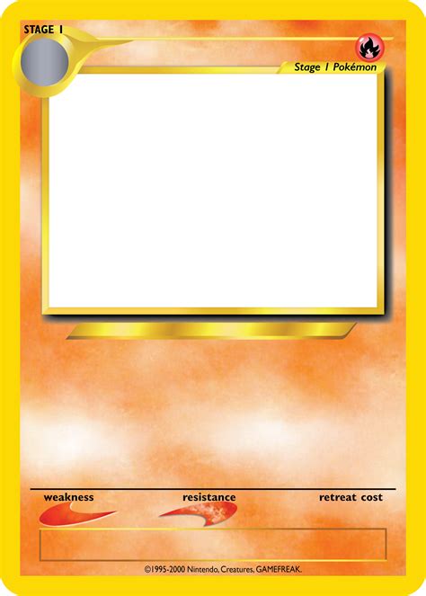Blank Pokemon Template – Printable Calendar Template