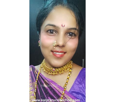 Thushi Necklace|Belpan Thushi & Belpan Vajratik–Kalptaru11217 ...