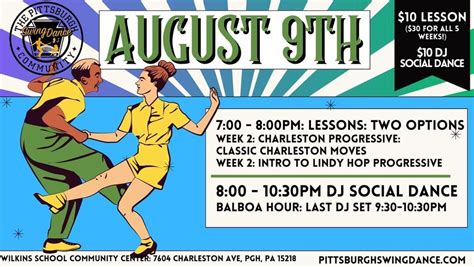 SWING NIGHT - LESSONS & DJ Social Dance *BALBOA HOUR* Presented by ...