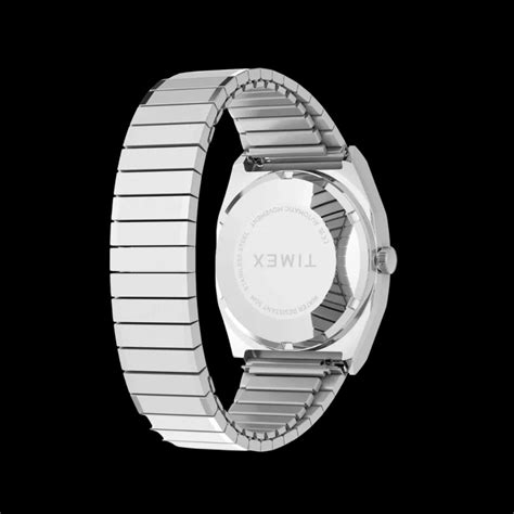 Timex Automatic 1983 E Line 34mm Stainless Steel Expansion Band Watch ...