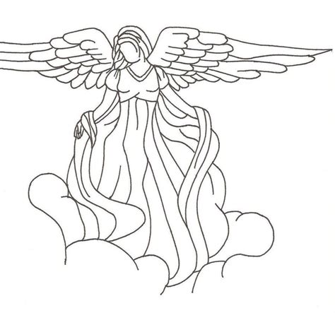 Beautiful Angel Drawing Easy - Drawing Improvement Challenges
