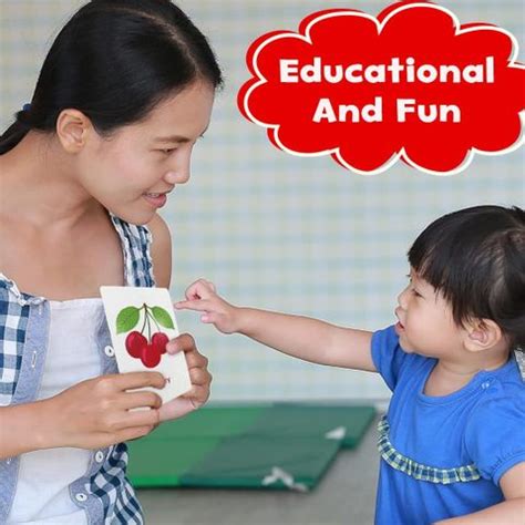 Wembley Flash Card Educational Montessori Learning Toy For Kid Fruits ...