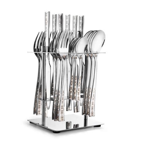 Mandala Stainless Steel Cutlery Set 24 Pcs for Gifting | FnS