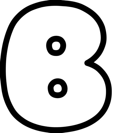 Bubble Letters Lowercase B - Formal Letter