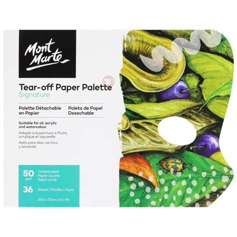 htconline.in| Mont Marte Tear-off Paper Palette