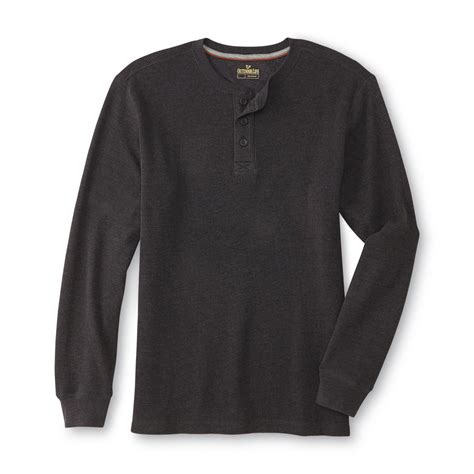 Outdoor Life® Men's Thermal Henley Shirt