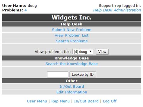 Help Desk System PHP MySQL 的图像结果