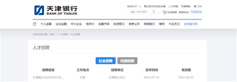 ★天津银行招聘网：2024天津银行招聘信息-天津银行招聘考试 - 无忧考网