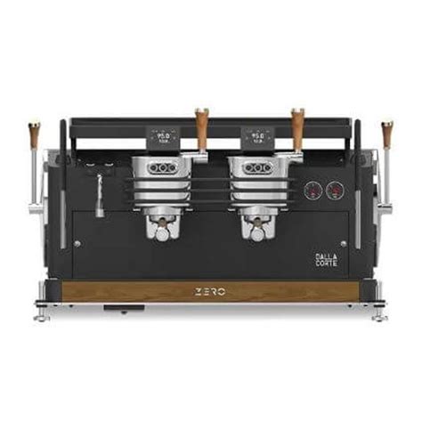 Dalla Corte Zero Barista Espresso Coffee Machine, 2 Groups, Black ...