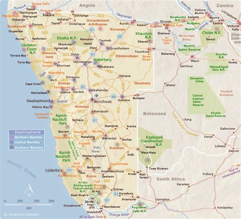Namibia Geographical Map 的图像结果