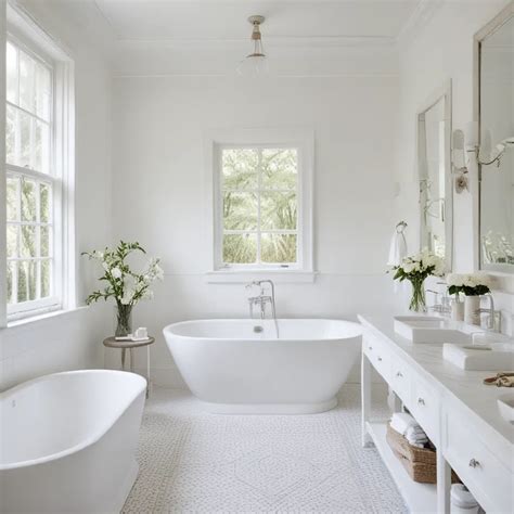 Chic And Sophisticated All-White Bathrooms - Alchymi Bathrooms