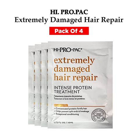 Hi-Pro-Pac Extremely Damaged Hair Repair Intense Protein Treatment - 1. ...