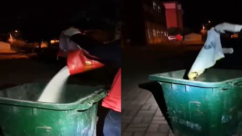 黑龙江防疫人员将大米鸡蛋倒垃圾桶 引发民愤 ＊ 阿波罗新闻网