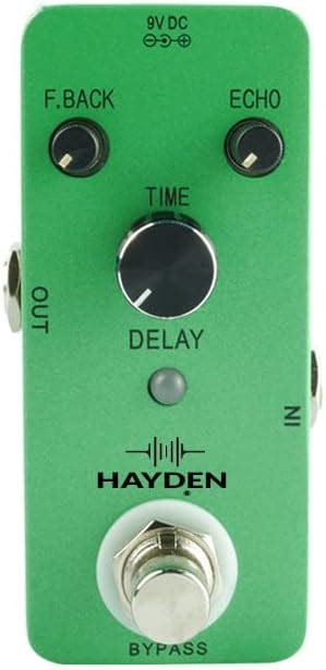 HAYDEN Classic Delay Electric Guitar Effect Pedal Delay For Bass Guitar ...
