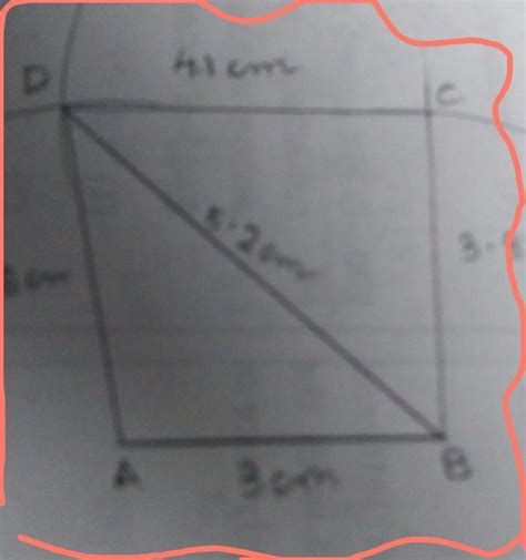 construct a quadrilateral abcd such that ab = 3cm,bc =3.8cm cd =4.1cm ...