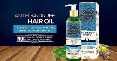 Morpheme Remedies Anti Dandruff Hair Oil (With Olive, Bhringraj, Castor ...