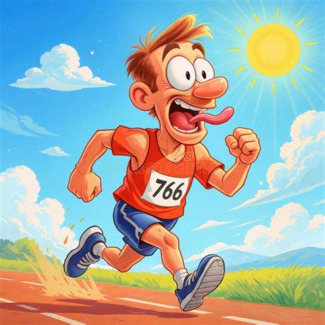 Marathon Runner Cartoon 的图像结果