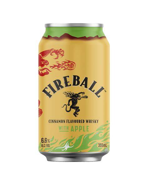 Buy Fireball Cinnamon Whisky With Apple Cans 355ml Online (Low Prices ...
