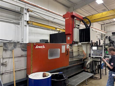 Awea LP-3021 CNC Gantry/Bridge Mill For Sale 2004 | Tramar Industries