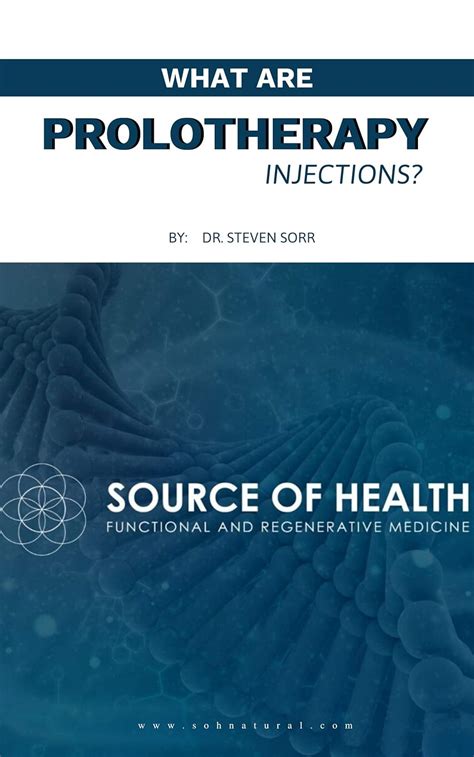 What Are Prolotherapy Injections? eBook : Sorr, Dr. Steven : Amazon.in ...