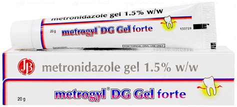 Metrogyl Dg Forte 0.5/1.5 % Gel 20 GM | Order Metrogyl Dg Forte 0.5/1.5 ...