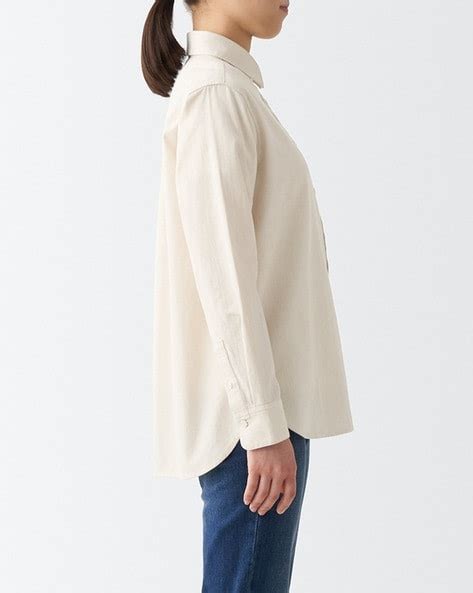 Buy Natural Shirts for Women by MUJI Online | Ajio.com