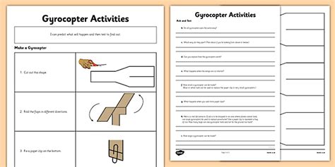 Gyrocopter Activities