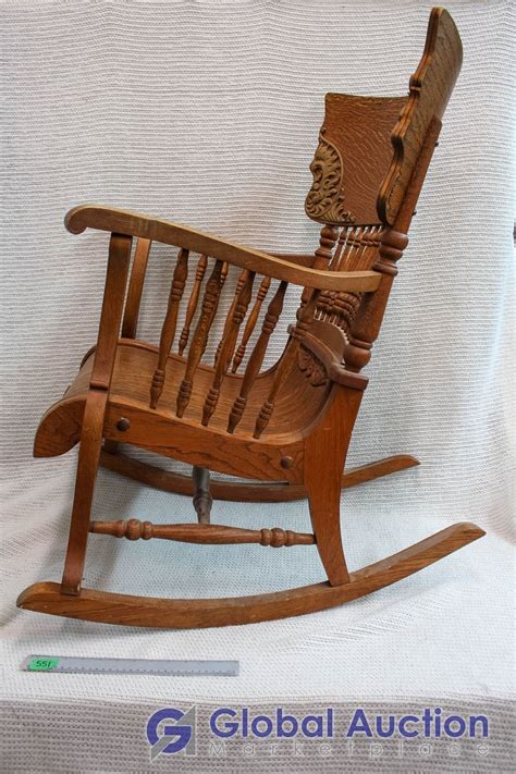 Antique Wooden Rocking Chair