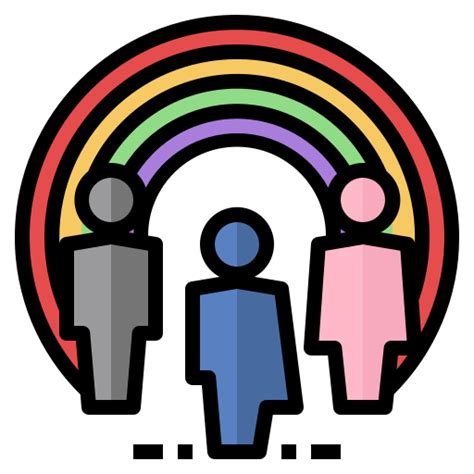 Gender diversity - Free people icons