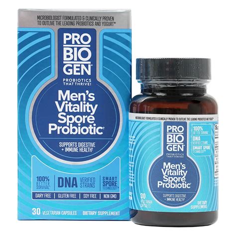 Probiogen Mens Vitality Spore Probiotic 30 Veg Cap – Pharmazone