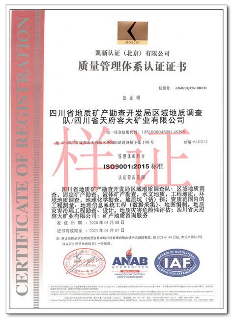 GB/T19001-2016/ISO 9001:2015 QUALITY MANAGEMENT SYSTEM CERTIFICATION ...