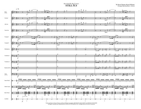 Still Fly (arr. Jonathan L Nelson) by Big Tymers Sheet Music for ...