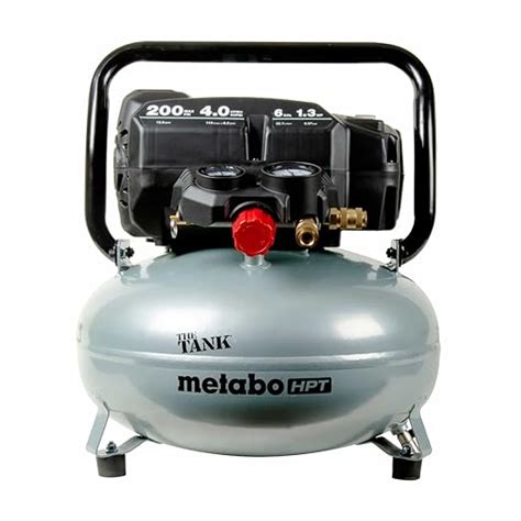 Metabo HPT Air Compressor, THE TANK™, Portable Pancake Air Compressor ...