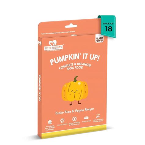 Fresh For Paws Pumpkin' It Up Wet Dog Food - All Breed Adult | Zigly