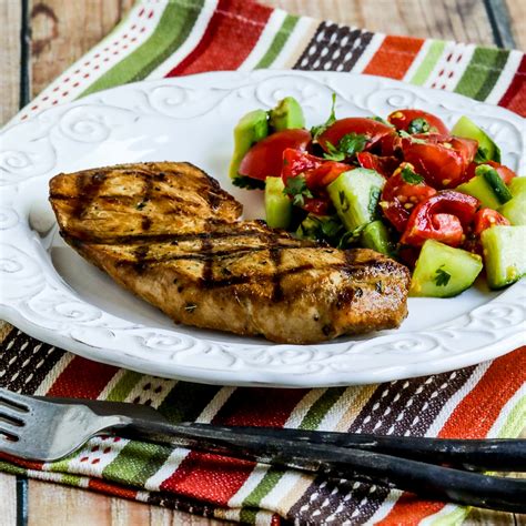 Marinated Grilled Pork Sirloin Chops - Kalyn's Kitchen