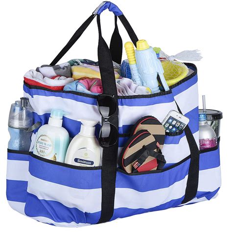 Giant Tote Bag With Zipper | semashow.com