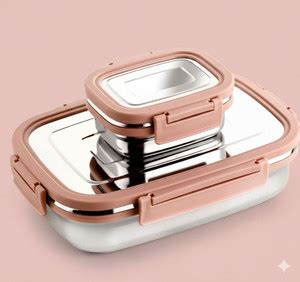 Flipkart.com | Kello Stainless Steel Lunch Box for Kids, School Tiffin ...