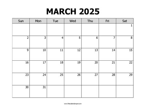 Free March 2026 Calendar Printable | PDF, Word