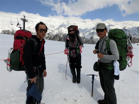 雪標山岳会 山行報告blog: 五竜岳から唐松岳