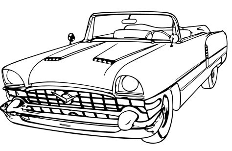 Free Coloring Pages Of Cars