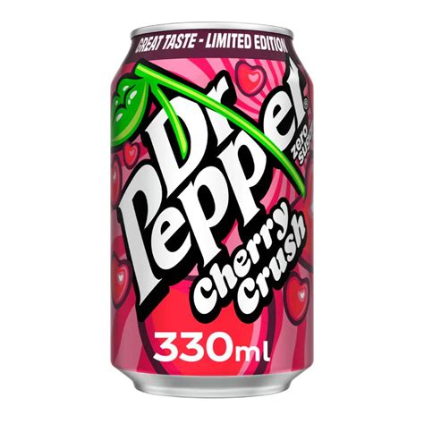 Dr Pepper Cherry Crush Zero Sugar 330ml