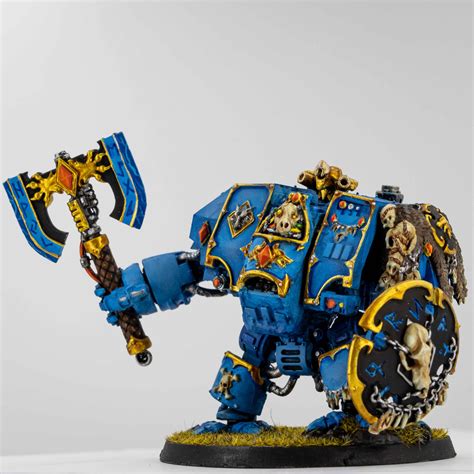 CoolMiniOrNot - Space Wolves Venerable Dreadnought by MinisKeep