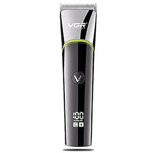 VGR V-295 Hair Clipper with LED Display & IPX6 Waterproof Runtime: 200 ...