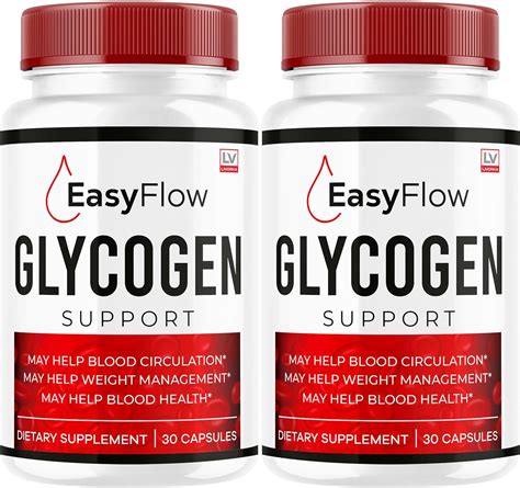 Amazon.com: (2 Pack) Easy Flow Glycogen Support - EasyFlow Glycogen ...
