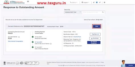 How to Respond to Outstanding Income Tax Demand