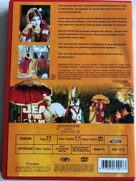 Monsoon wedding DVD 2001 Muson Düğünü (मानसून वेडिंग) / Directed by ...