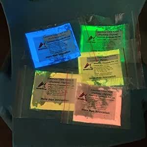 Americos Multi Colour Glow In Dark Pigment, Kids : Amazon.in: Home ...