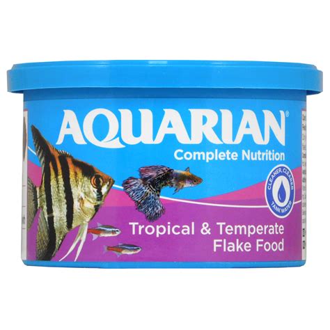AQUARIAN TROPICAL FISH FLAKE FOOD 25G,50G,200G FISH TANK AQUARIUM FLAKES GENUINE | eBay