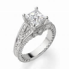 Engagement Rings by Valencia Princess Cut Engagement Ring Engagement Rings